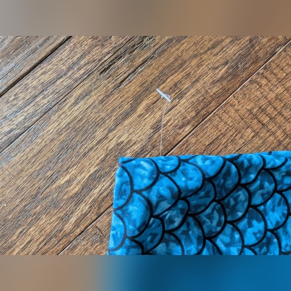 High Waist Smooth Swim Bottom mermaid scale plus size 3x Teal - Picture 8 of 8